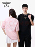 BOY LONDON【黑粉風(fēng)暴】短袖男女同款翅膀夏季黑色潮牌T恤N01911 黑印金N01911 經(jīng)典升級 L 曬單實拍圖
