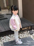 G.DUCKKIDS小黃鴨童裝女童外套春秋季新款兒童棒球服女寶寶秋裝開(kāi)衫夾克上衣 杏色 100 尺碼2~3歲【90-100cm】cm 曬單實(shí)拍圖