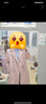 自巧（ZIQIAO）小個子正肩100%全羊毛雙面呢大衣女2023冬季新款毛呢西裝外套 櫻草粉 XS (2碼) 曬單實拍圖