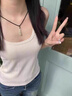 歲陽(yáng)珠寶玉石吊墜四季豆吊墜女保平安福豆掛件項鏈玉墜玉佩本命年節日禮物 【咖色掛繩】四季豆吊墜【贈米色 曬單實(shí)拍圖