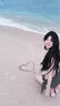 南木熊比基尼泳衣女高級感條紋性感新款小胸海邊沙灘度假泡溫泉三件套 條紋比基尼三件套【75-115斤】 曬單實(shí)拍圖