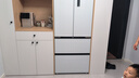 美的（Midea）M60系列470法式多門60cm純平全嵌底部散熱超凈科技智能冰箱MR-470WUFPZE 曦云白 家電國家補(bǔ)貼20% 曬單實拍圖