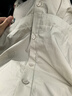 VEROMODA連衣裙2025新款純棉純色襯衫裙裙子 心羽灰色 M 曬單實(shí)拍圖