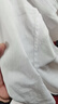 羅蒙（ROMON）短袖襯衫男士2025夏季涼感棉質(zhì)上衣商務(wù)休閑正裝白襯衣MQ21白色40 曬單實拍圖