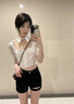 妙奕嘉牛仔黑色短褲女夏季女士2025新款外穿女裝女生辣妹超短褲熱褲顯瘦 辣妹綁帶高腰短褲 L 【建議95-105斤】 曬單實(shí)拍圖
