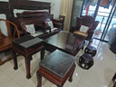 敬義堂紅木家具印尼黑酸枝（學(xué)名：闊葉黃檀）實(shí)木沙發(fā) 仿古中式別墅客廳組合沙發(fā) 中式財(cái)源滾滾 檀雕財(cái)源滾滾沙發(fā) 沙發(fā)2+2+3七件套 曬單實(shí)拍圖
