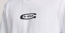 G-STAR RAW25春新品經(jīng)典logo短袖彈力舒適圓領(lǐng)百搭男士T恤潮流內(nèi)搭D25967 白色 L 曬單實拍圖
