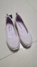 斯凱奇（SKECHERS）女鞋秋季季淺口單鞋輕便舒適平底一腳蹬懶人鞋工作鞋104199 曬單實(shí)拍圖