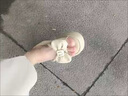 啄木鳥蝴蝶結(jié)厚底女外穿2025年夏季新款配裙子松糕底坡跟軟底涼拖 米白 35 曬單實(shí)拍圖