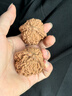 妍韻珠寶精品43-44mm滿天星獅子頭文玩核桃特大盤玩手把玩件麻核桃男女款 曬單實(shí)拍圖
