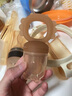 翰元嬰兒輔食碗工具寶寶碗勺全套裝軟硅膠勺喂水新生兒童餐具套裝用品 【納米銀保溫6件套】A款 曬單實拍圖