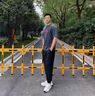 洛夫倫大碼冰絲薄款休閑褲男2025夏季新款寬松加肥加大青少年運動長褲子 黑色 薄款 8XL 適合265-290斤 曬單實拍圖