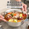 半物生活316不銹鋼盆食品級湯碗湯盆20cm大碗蒸碗家用飯盆沙拉盆菜盆面碗 曬單實拍圖