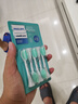 飛利浦（PHILIPS）電動牙刷頭 3D軟毛呵護牙齦 柔力系列 5支裝 HX2025/02 適用于HX2471/HX2431/HX24全系列電動牙刷 曬單實拍圖
