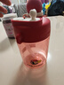 希樂(lè)兒童tritan水杯夏季喝水杯學(xué)生便攜隨手杯幼兒園寶寶戶(hù)外吸管杯子 曬單實(shí)拍圖