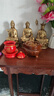 觀(guān)音菩薩佛像銅觀(guān)音家用客廳擺件純黃銅南海坐蓮銅菩薩觀(guān)世音 高20cm坐蓮柳枝銅觀(guān)音 曬單實(shí)拍圖