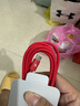 beats 耳機(jī) 手機(jī)充電線  編織連接線 Apple/蘋(píng)果USB-C/type-c 數(shù)據(jù)線適用iPhone15 16手機(jī)/原裝線 USB-C 轉(zhuǎn) USB-C 勁速紅（1.5米） 曬單實(shí)拍圖