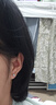 巷南999純銀玫瑰花耳釘新款2025爆款女耳環(huán)輕奢小眾秋冬百搭耳飾小巧 999足銀玫瑰花耳釘銀色（一對(duì)） 曬單實(shí)拍圖
