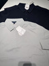 諾帝卡（NAUTICA）【單件直降】男裝25春夏新款吸濕速干珠地短袖POLO男KO5204 藏青4NV L 曬單實(shí)拍圖