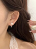 珠汐韓系可愛小貓貓爪耳釘女氣質(zhì)高級感耳環(huán)女甜美小眾設(shè)計耳飾 可愛小貓（2只） 曬單實拍圖