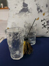 領(lǐng)臣（LINGCHEN）冰川紋玻璃杯雞尾酒咖啡可樂飲料杯子家用高級(jí)網(wǎng)紅ins風(fēng)水杯套裝 曬單實(shí)拍圖