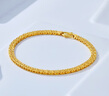 金至尊（3D-GOLD)cool我999足金手鏈ins風(fēng)個(gè)性百搭黃金手鏈送女友老婆七夕生日禮物 金重7.31克（配珠寶禮盒） 曬單實(shí)拍圖