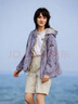 AIGLE 【春夏新品】艾高輕量夾克WR防潑水自打包戶外外套女士 深丁香紫 BF214 38 (165/88A) 曬單實拍圖