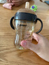 世喜嬰兒學飲杯7個月以上鴨嘴杯PPSU喝水奶瓶重力球兒童吸管水杯300ml 曬單實拍圖