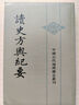 讀史方輿紀要(中國古代地理總志叢刊·全12冊) 曬單實(shí)拍圖