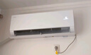 海爾（Haier）空調凈省電1.5匹/1匹新一級能效掛機內外自清潔快速冷暖變頻出租房家用臥室空調 大1.5匹 一級能效 【凈暢】獨立除濕+除菌自清潔 曬單實拍圖