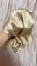 浪莎100%桑蠶絲裸感睡衣真絲睡裙女高級(jí)感性感家居服絲綢內(nèi)搭吊帶裙 琥珀金 【冰感 透氣 舒爽】 XL (110-125斤) 曬單實(shí)拍圖
