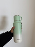 JCZS德國品牌保溫杯大容量茶水分離泡茶杯新款保溫壺保冷水杯 顯溫款-白色600ML【316內(nèi)置茶倉 曬單實(shí)拍圖
