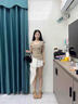 ZUOSAISI品牌涼鞋女真皮魚嘴羅馬休閑鞋女2025夏季新品女鞋復(fù)古平底鞋子女 杏色 37 曬單實(shí)拍圖