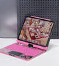 IFACE MALLiPad妙控鍵盤Y2K適用2025新款蘋果平板11英寸air6一體Pro13旋轉(zhuǎn)air5/4保護(hù)套第10代智能帶藍(lán)牙鼠標(biāo) 【霓虹粉霞】贈送雙模藍(lán)牙鼠標(biāo) 25款第11代 / 22款第 曬單實(shí)拍圖