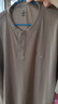 安德瑪（UNDERARMOUR）春夏Waffle Henley男子華夫格運動休閑短袖T恤6007562 暴雨灰044 XL 曬單實拍圖