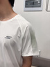 斯凱奇（Skechers）短袖男冰絲速干T恤男秋季薄款透氣戶(hù)外運動(dòng)圓領(lǐng)短袖 亮白色 XL 曬單實(shí)拍圖
