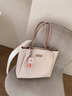 caibukaier輕奢包包女款2026年新款托特包女士斜挎包生日520情人節禮物實(shí)用 粉色-送女友老婆實(shí)用高級感 曬單實(shí)拍圖