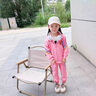 奧特曼童裝女童套裝秋季2025新款洋氣兒童運動兩件套女寶寶韓版衛(wèi)衣秋裝 粉色兩件套 90 建議80-90cm1歲半-2歲 曬單實拍圖