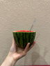 京地達(dá)西瓜山東糖丸小西瓜凈重2斤單果1000g+手撕2K小西瓜源頭直發(fā) 曬單實(shí)拍圖