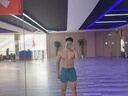 佑游游泳褲男防尷尬寬松速干男士泳衣套裝沙灘褲全套三件套裝備套裝 藍(lán)色泳褲+泳帽+泳鏡+耳鼻夾 2XL 建議130-150斤 曬單實(shí)拍圖