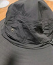 蕉下（beneunder）防曬帽女遮陽帽子男士夏季防曬面罩漁夫帽釣魚帽登山帽太陽帽 灰 曬單實拍圖