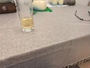 無(wú)印良品餐桌布防水防燙桌布純色臺(tái)布茶幾布長(zhǎng)方形書(shū)桌蓋布140*180素麻 曬單實(shí)拍圖