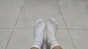 恒源祥【25年新款7A抑菌】女士襪子女夏季純棉網(wǎng)眼透氣奶咖系短筒襪 曬單實拍圖
