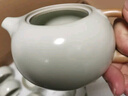 唐豐汝窯茶具整套帶茶盤功夫茶具套裝中式家用陶瓷泡茶壺蓋碗茶杯套裝 曬單實拍圖