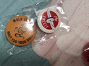 馬登福叔 美式復(fù)古vintage徽章胸針阿美咔嘰衣服包工裝配飾別針裝飾品 組合裝 3個 曬單實(shí)拍圖