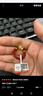 EOSY老鳳凰黃金貔貅寶寶戒指新款999足金轉(zhuǎn)運珠戒指環(huán)生日送女友禮 貔貅寶寶+兩金珠 紅瑪瑙 曬單實拍圖