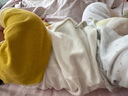 INSLABE 嬰兒內(nèi)衣套裝純棉秋衣秋褲春秋寶寶無(wú)骨衣服男女童家居服打底衣 2套四季款-立領(lǐng)套-小兔黃色組合 73cm (建議6-9月16-20斤) 曬單實(shí)拍圖