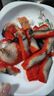 希鯪魚(yú)籽紅黃希鯪魚(yú)籽即食日本料理希陵魚(yú)希零魚(yú)整塊刺身生魚(yú)片 4條裝【紅黃各2條】 曬單實(shí)拍圖