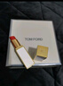TOM FORD細(xì)白管TF口紅唇膏31愛島 珊瑚亮橘色 生日禮物女送女友 曬單實拍圖