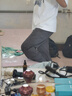 羅蒙工裝褲男夏季速干男士褲子運動大碼登山褲男款休閑直筒褲 深灰色 XL 曬單實拍圖